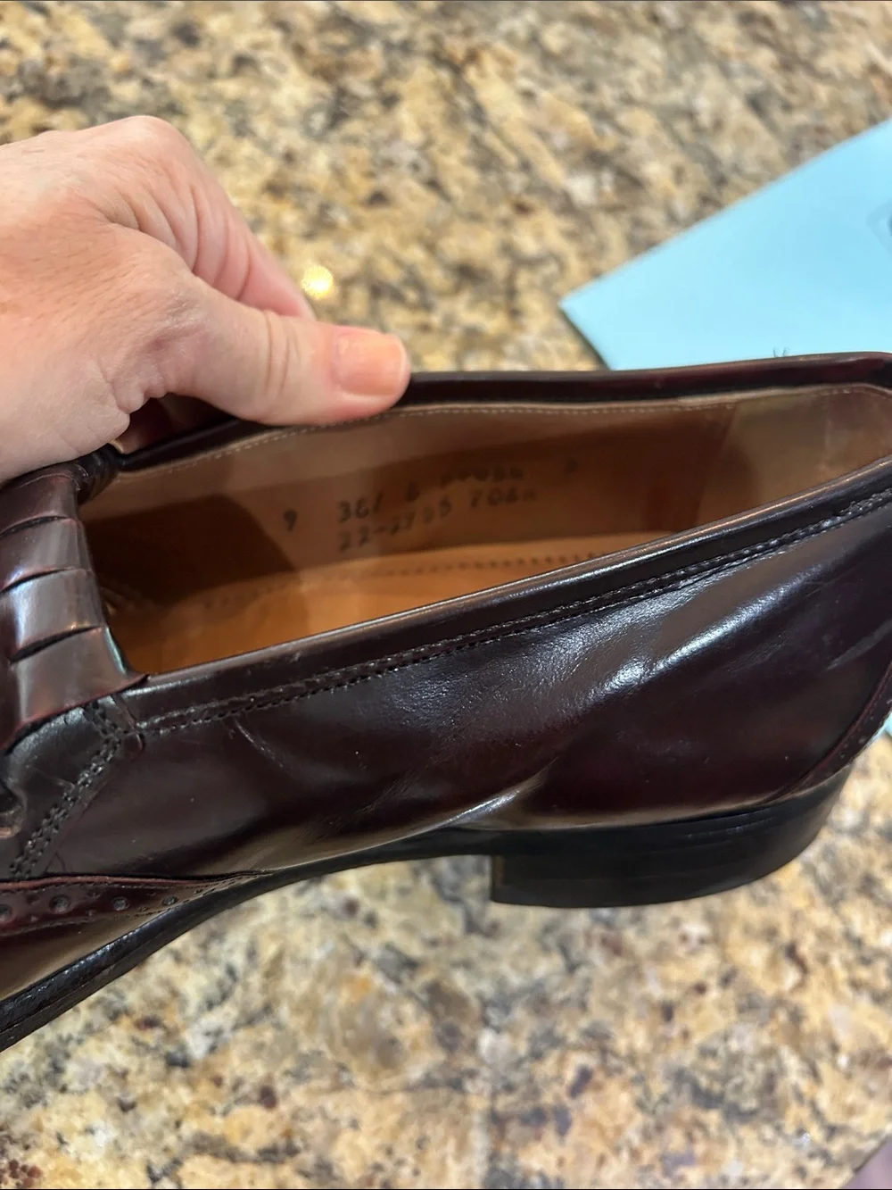 Johnston & Murphy Tassel Loafers in Cherry Brown Leather - Classic Wingtip Style